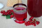 Компот из яблок и красной смородины