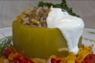 Кабачки фаршированные мясом