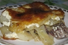 Говядина с капустой в духовке