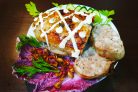 Галантин из курицы с грибами
