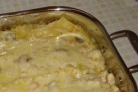 Лазанья из палтуса
