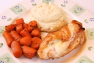 Курица с ветчиной и сыром