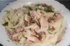 Бешбармак из курицы в мультиварке