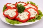 Болгарский перец фаршированный сыром