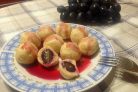 ПП-вареники с виноградом