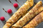 Блины на кефире с дырочками