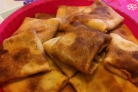 Блины с сыром и зеленью