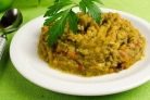 Гороховая каша с грибами