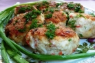 Котлеты куриные с крабовыми палочками