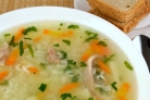 Суп с рисом и картофелем