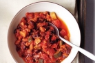 Жаркое из цуккини с фасолью