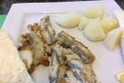 Жареная мойва
