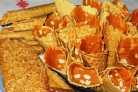Вафли со сгущенкой