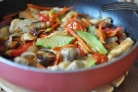 Соте из курицы с овощами