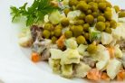 Мясной салат классический с говядиной