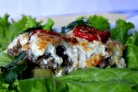 Мясо по-французски с грибами и сыром