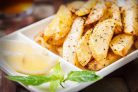 Картофель, запеченный с лимоном и чесноком