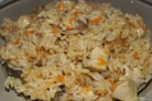Рис с курицей в рукаве