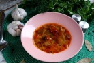 Щи с консервированной фасолью