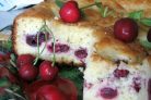 Дрожжевой пирог с вишней
