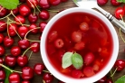 Кисель из свежей вишни