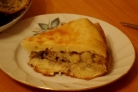 Пирог с грибами и картошкой в мультиварке