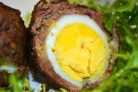 Яйца в мясном фарше