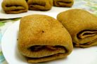 Постные слоёные пирожки с кольраби