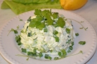 Салат из редьки с яйцом