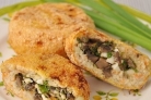 Зразы рыбные с грибами