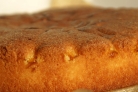 Миндальный пирог с персиками