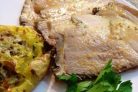 Мясо с персиками