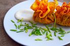 Блины рисовые с карри