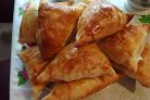 Самса слоёная с картофелем