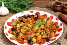 Рецепт овощного рагу с баклажанами и кабачками