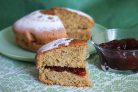 Бисквит из цельнозерновой муки