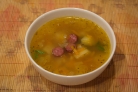 Гороховый суп с охотничими колбасками
