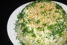 Салат из соленых огурцов без майонеза