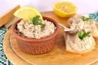 Закуска из рыбных консервов