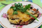 Баклажаны с грибами