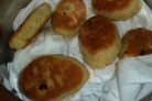 Пирожки с солеными грибами