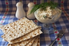 Творог с зеленью и огурцом