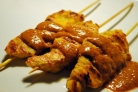 Шашлык из курицы на шпажках