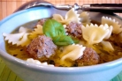 Суп с фрикадельками и овощами