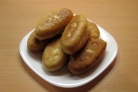 Пирожки с сайрой и рисом