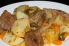Тушеный картофель с мясом