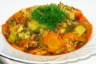 Рагу с фаршем и овощами