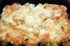 Запеканка картофельная с сушеными грибами