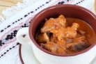 Мясо с подливкой в мультиварке