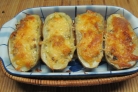 Картошка, фаршированная шампиньонами
